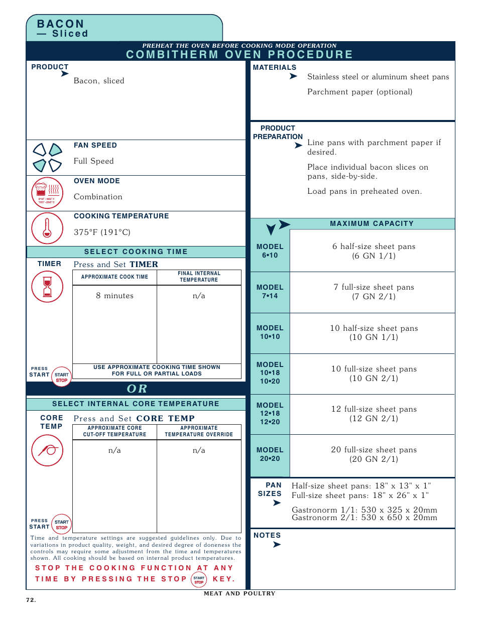 Alto-Shaam COMBITHERM 1020 User Manual | Page 75 / 135