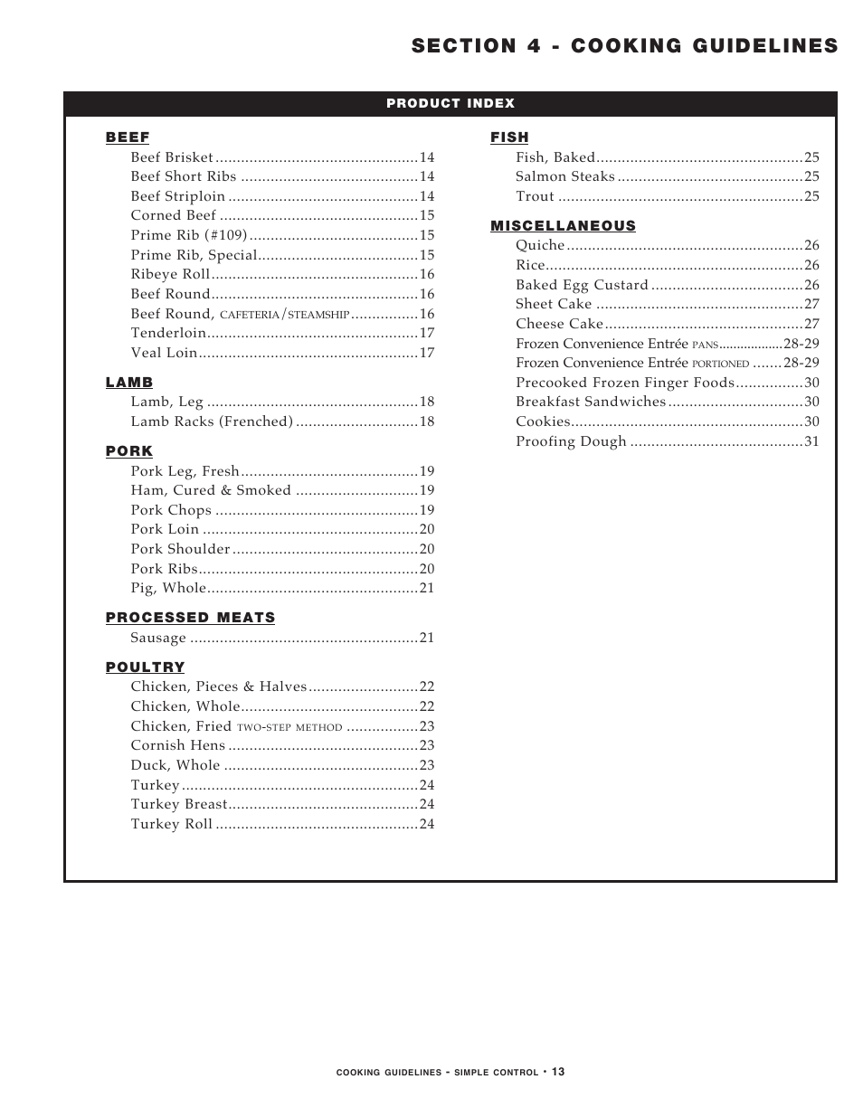 2_man_2011_beef | Alto-Shaam MN-29491 User Manual | Page 15 / 48