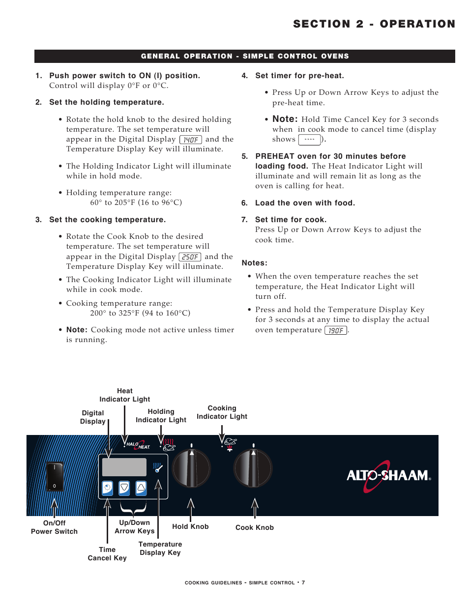 Alto-Shaam MN-29491 User Manual | Page 9 / 48