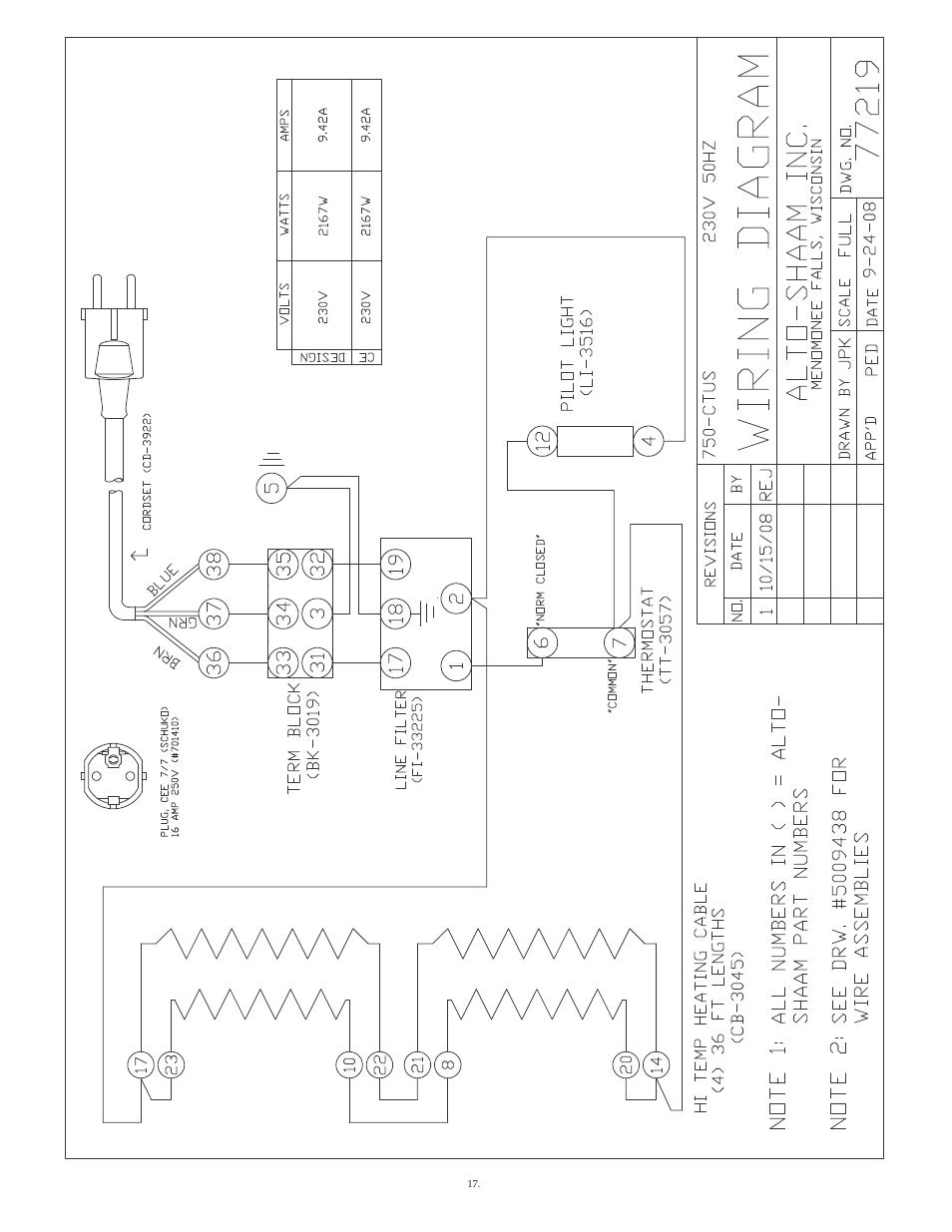Alto-Shaam 750-CTUS User Manual | Page 18 / 19