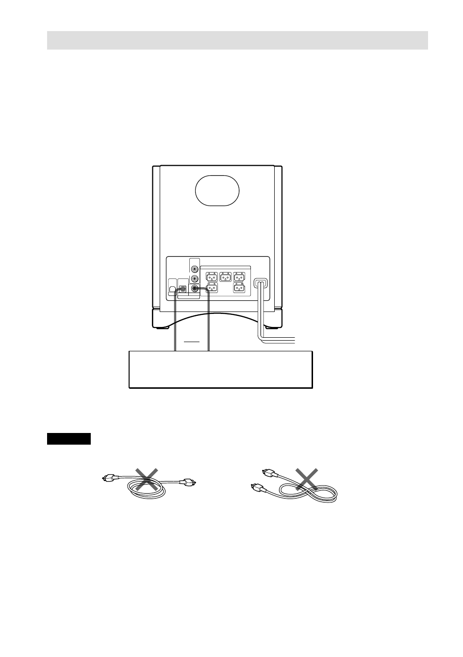 Anschließen anderer komponenten, Hinweis | Sony HT-BE1 User Manual | Page 66 / 112