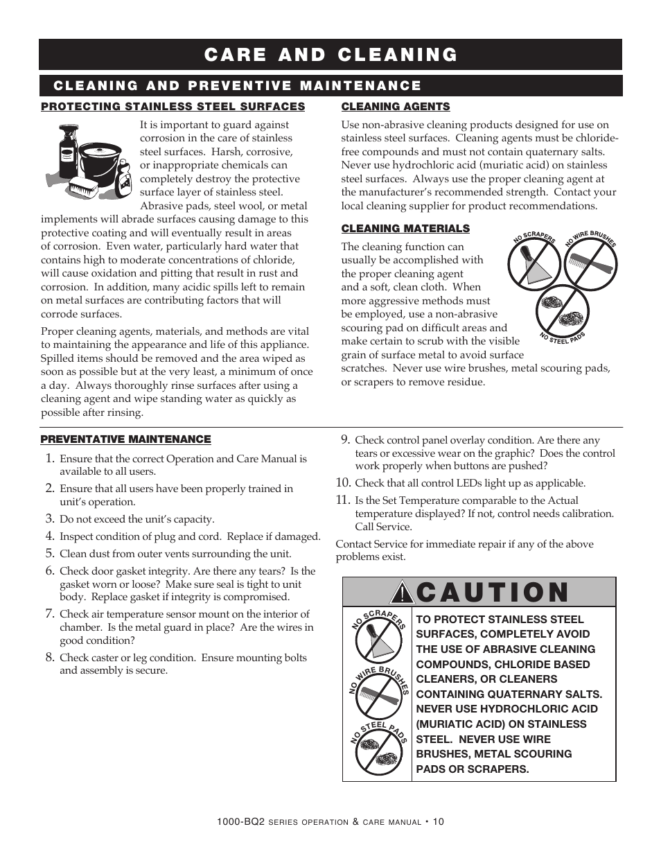 Alto-Shaam 1000-BQ2/128 User Manual | Page 12 / 29