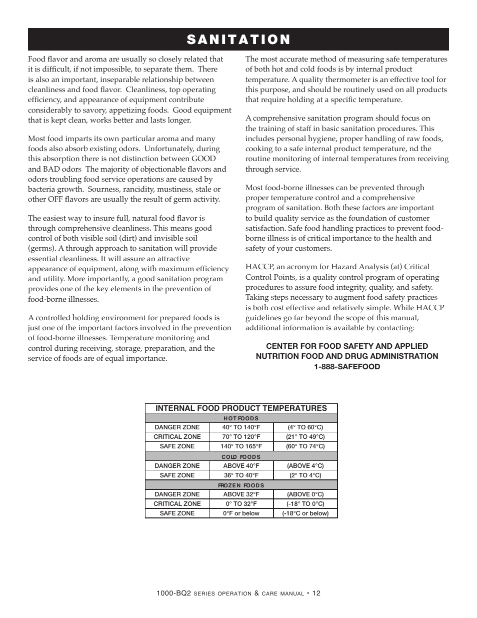 Alto-Shaam 1000-BQ2/128 User Manual | Page 14 / 29