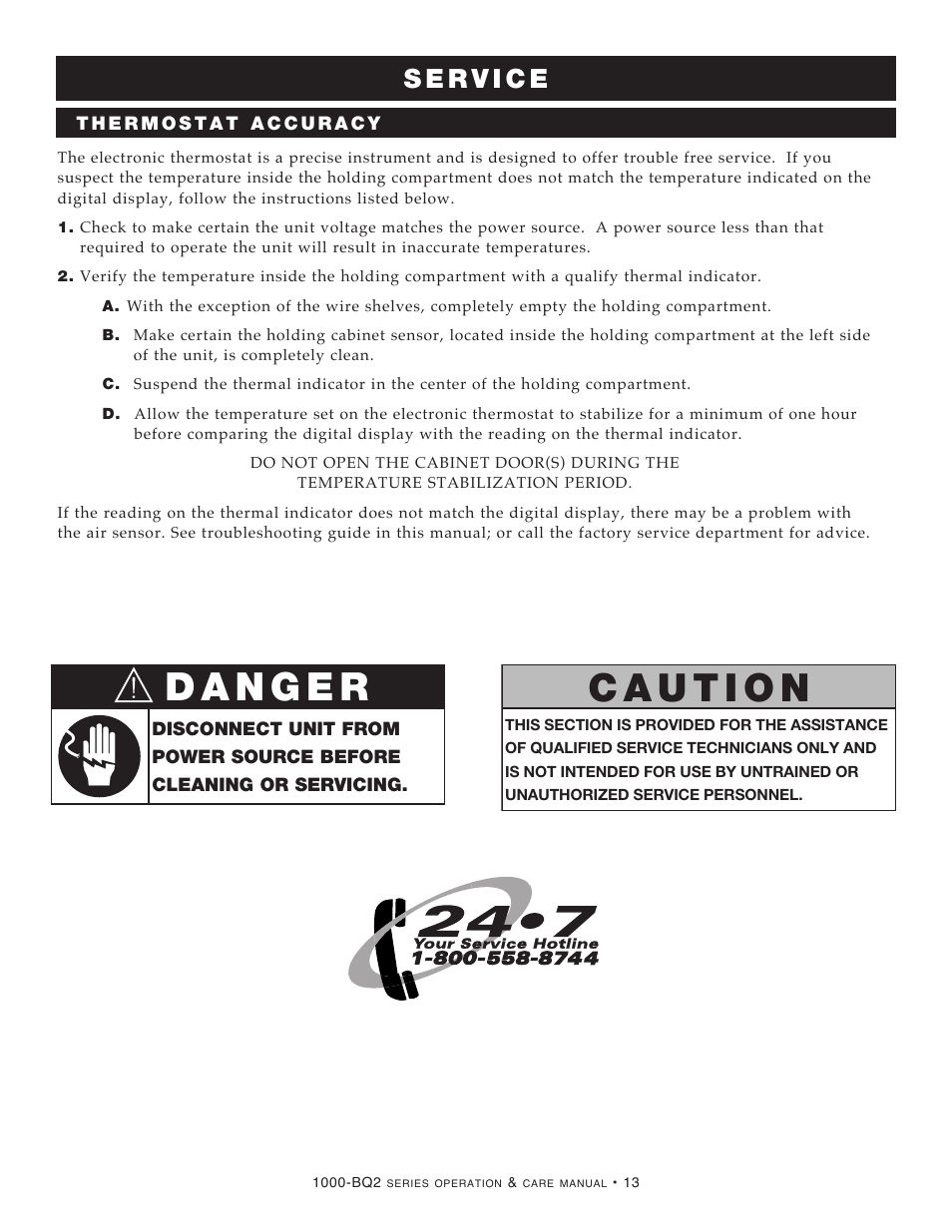 Alto-Shaam 1000-BQ2/128 User Manual | Page 15 / 29