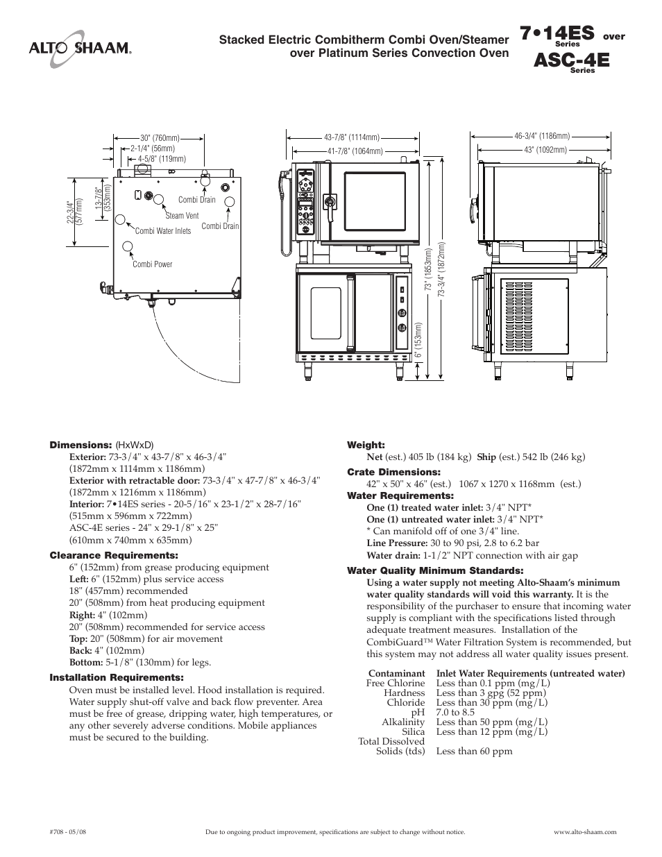 7•14es, Asc-4e | Alto-Shaam 7.14ES over User Manual | Page 2 / 4