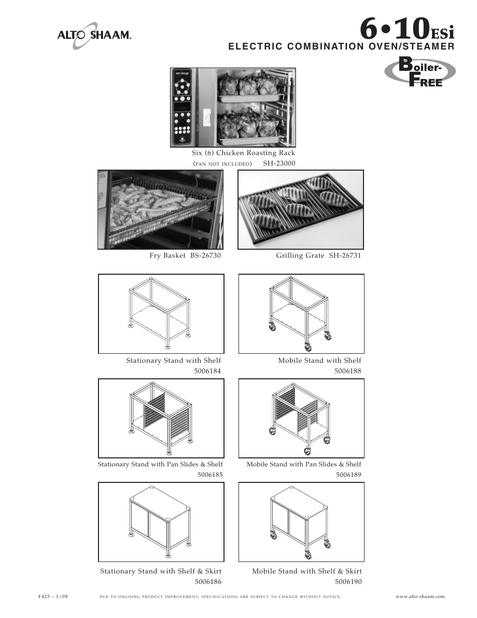 Alto-Shaam 610ESi User Manual | Page 5 / 6