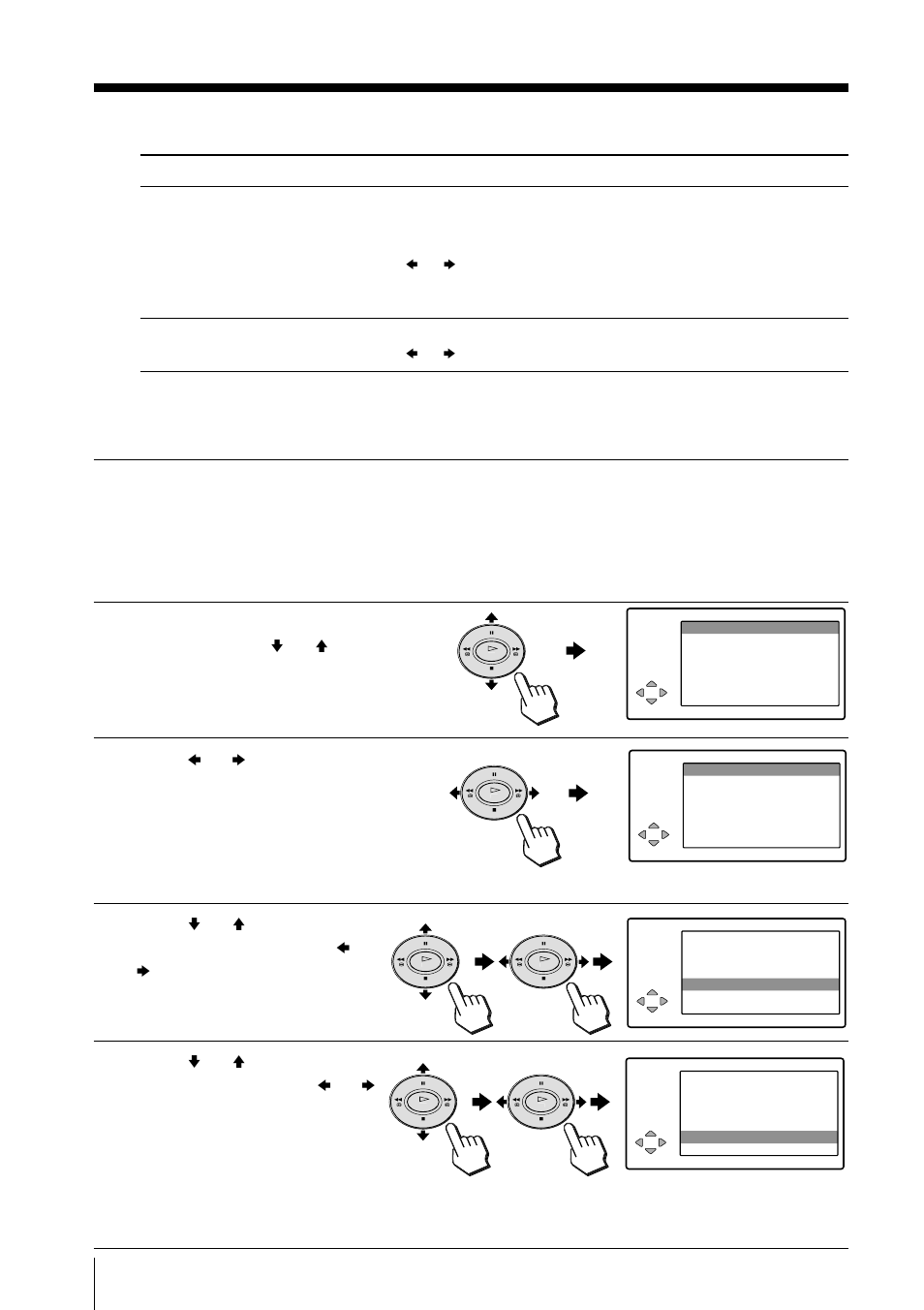 Presetting channels manually, Changing the “set-up” setting (continued), Press menu | Adjusting your setup (menu) | Sony KLV-15SR1 User Manual | Page 22 / 88