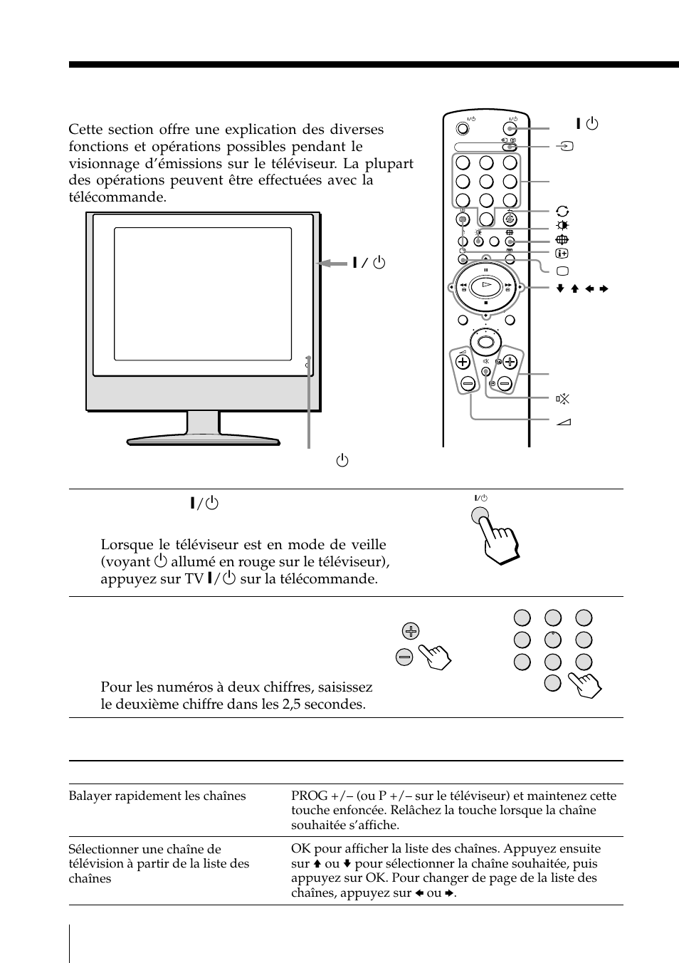 Regarder la télévision, Fonctions supplémentaires | Sony KLV-15SR1 User Manual | Page 70 / 88