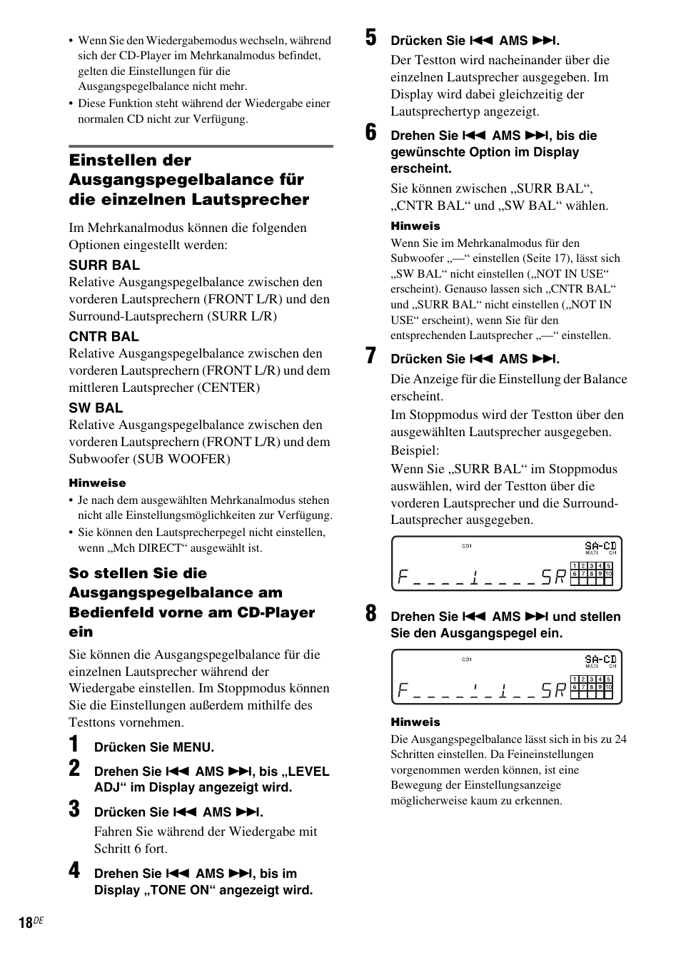 Sony SCD-XA1200ES User Manual | Page 68 / 104