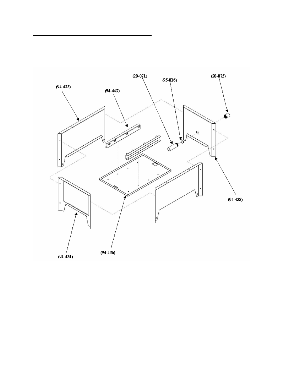 Tallboy knockdown, Firebox housing knockdown | The BBG Guru F4 User Manual | Page 34 / 40