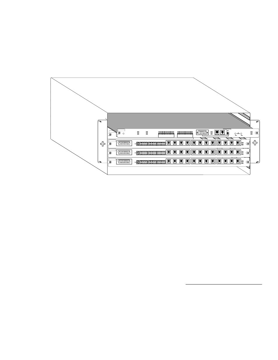 Installation, Figure 2 installing the nmm, Page 7 | Asante Technologies 2072 User Manual | Page 8 / 46