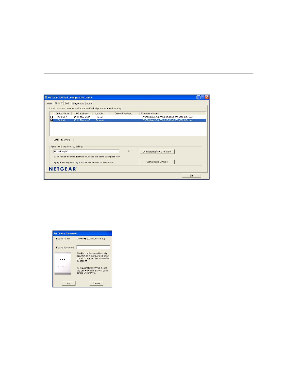 Changing the network encryption key, Changing the network encryption key -7 | NETGEAR XAV101 User Manual | Page 25 / 38