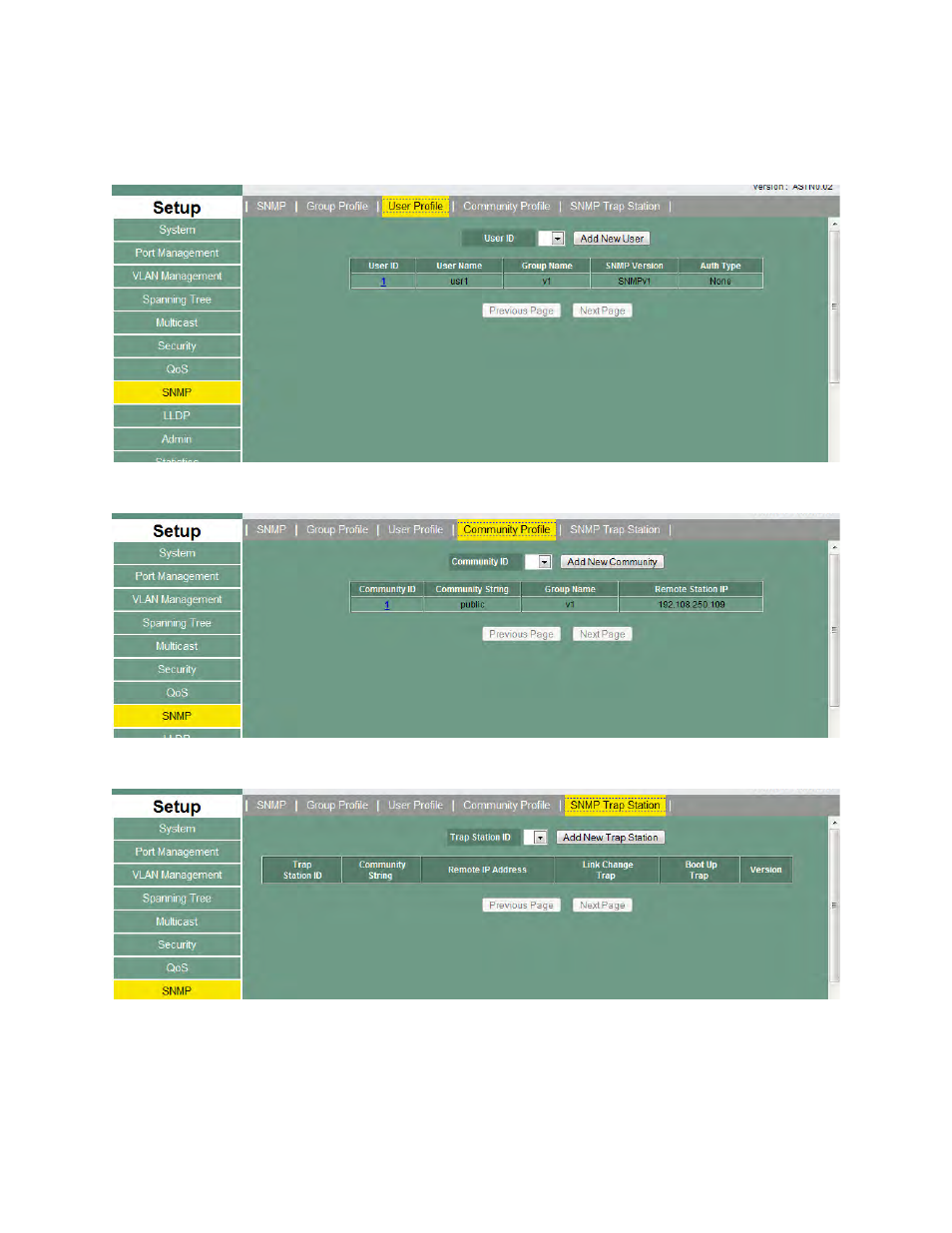 Snmp continued | Asante Technologies 3624/48 User Manual | Page 90 / 145