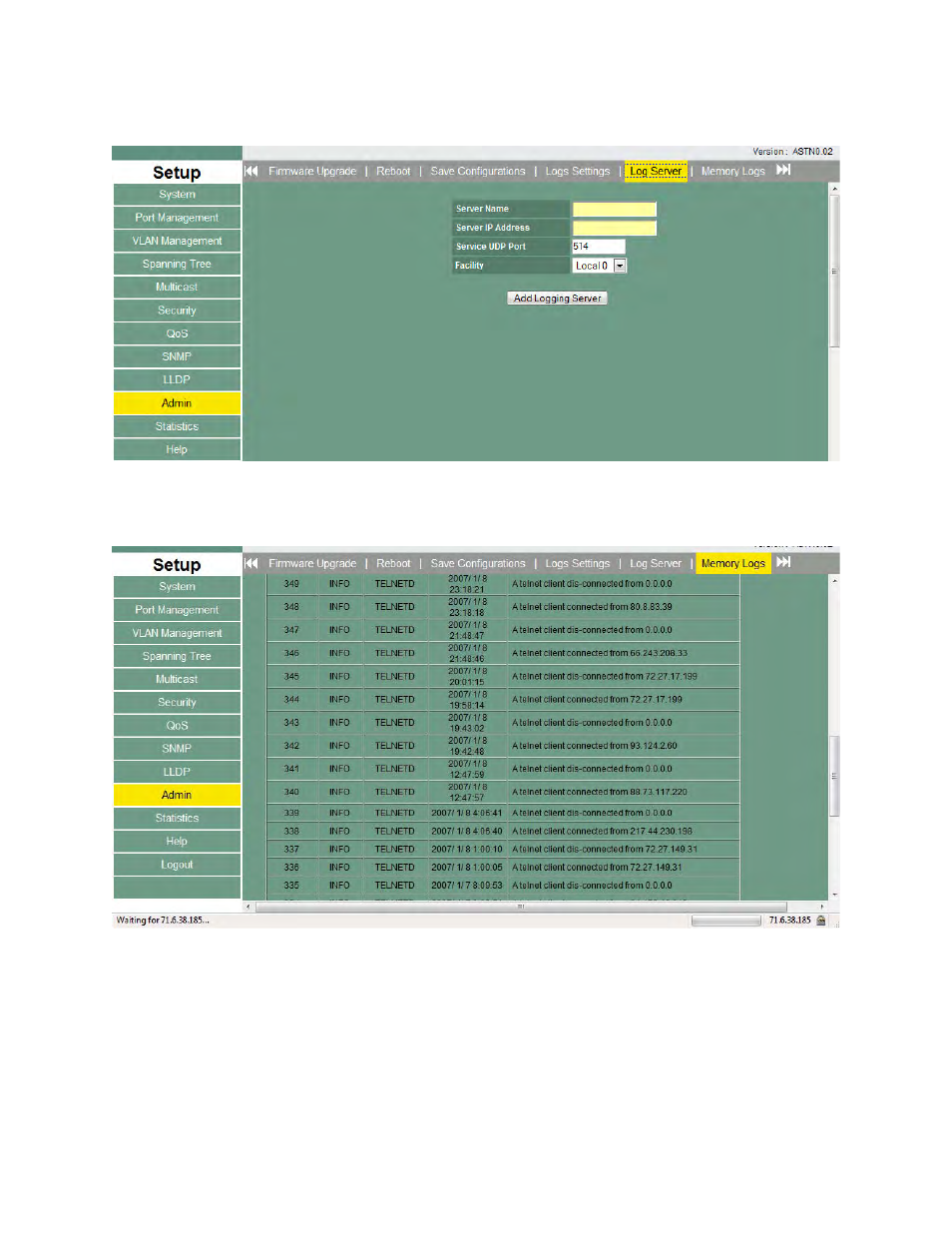 Asante Technologies 3624/48 User Manual | Page 98 / 145
