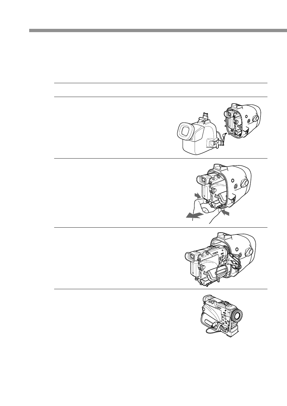 Herausnehmen des camcorders | Sony MPK-DVF5M User Manual | Page 100 / 112