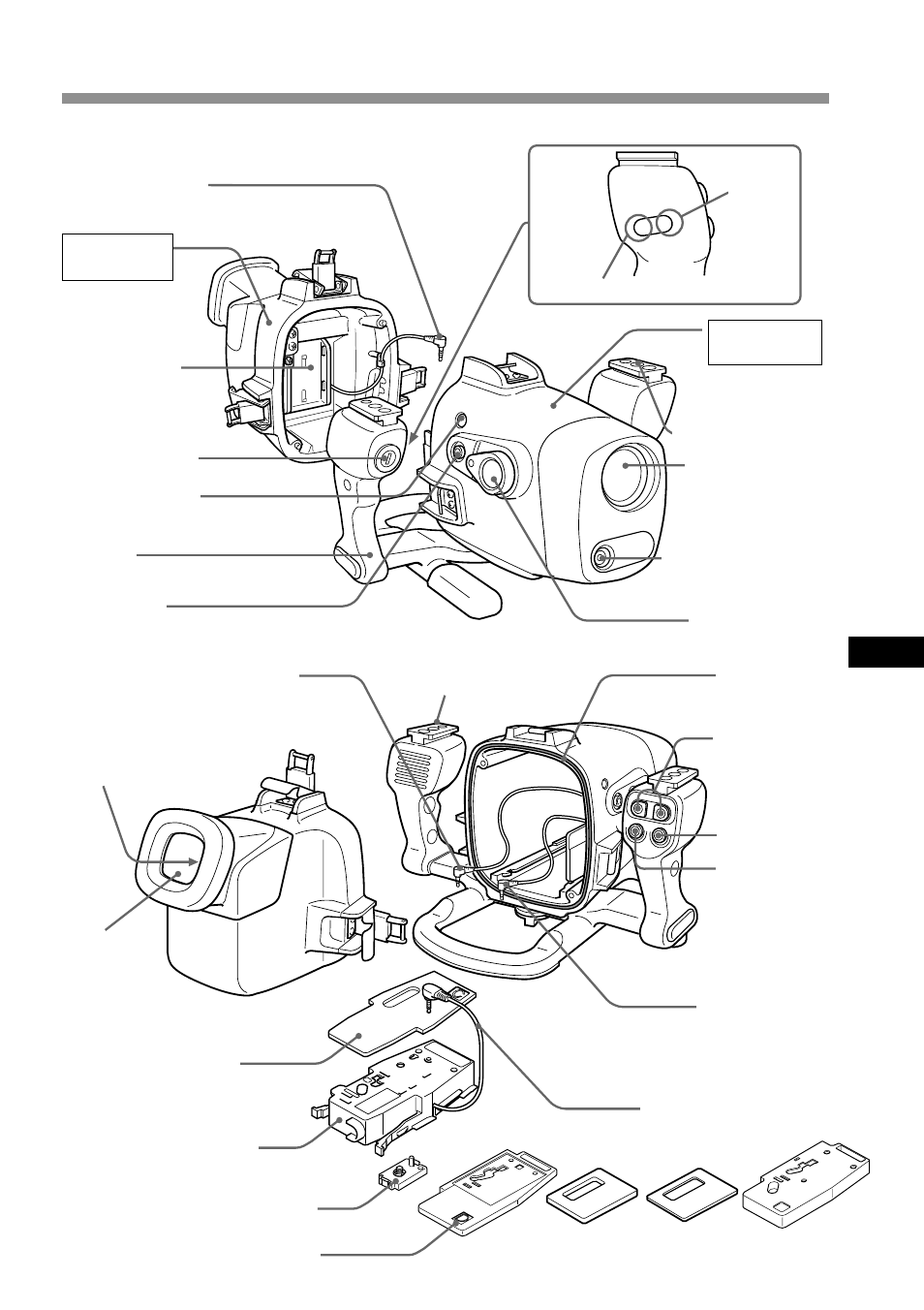 Lage und funktion der teile und bedienelemente | Sony MPK-DVF5M User Manual | Page 107 / 112