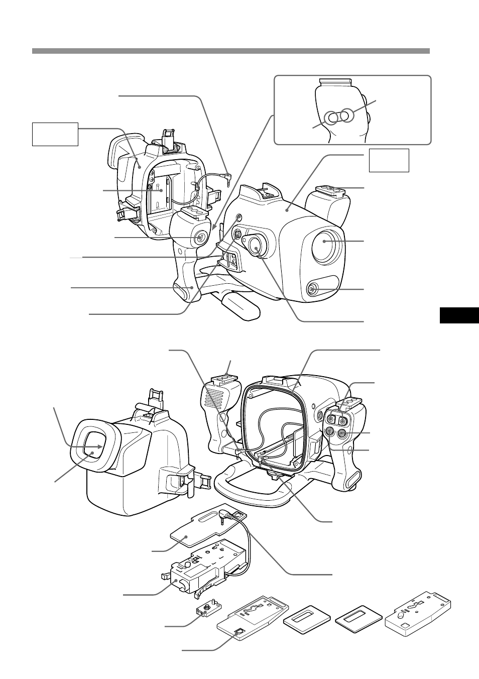 Identificación de componentes y controles | Sony MPK-DVF5M User Manual | Page 79 / 112
