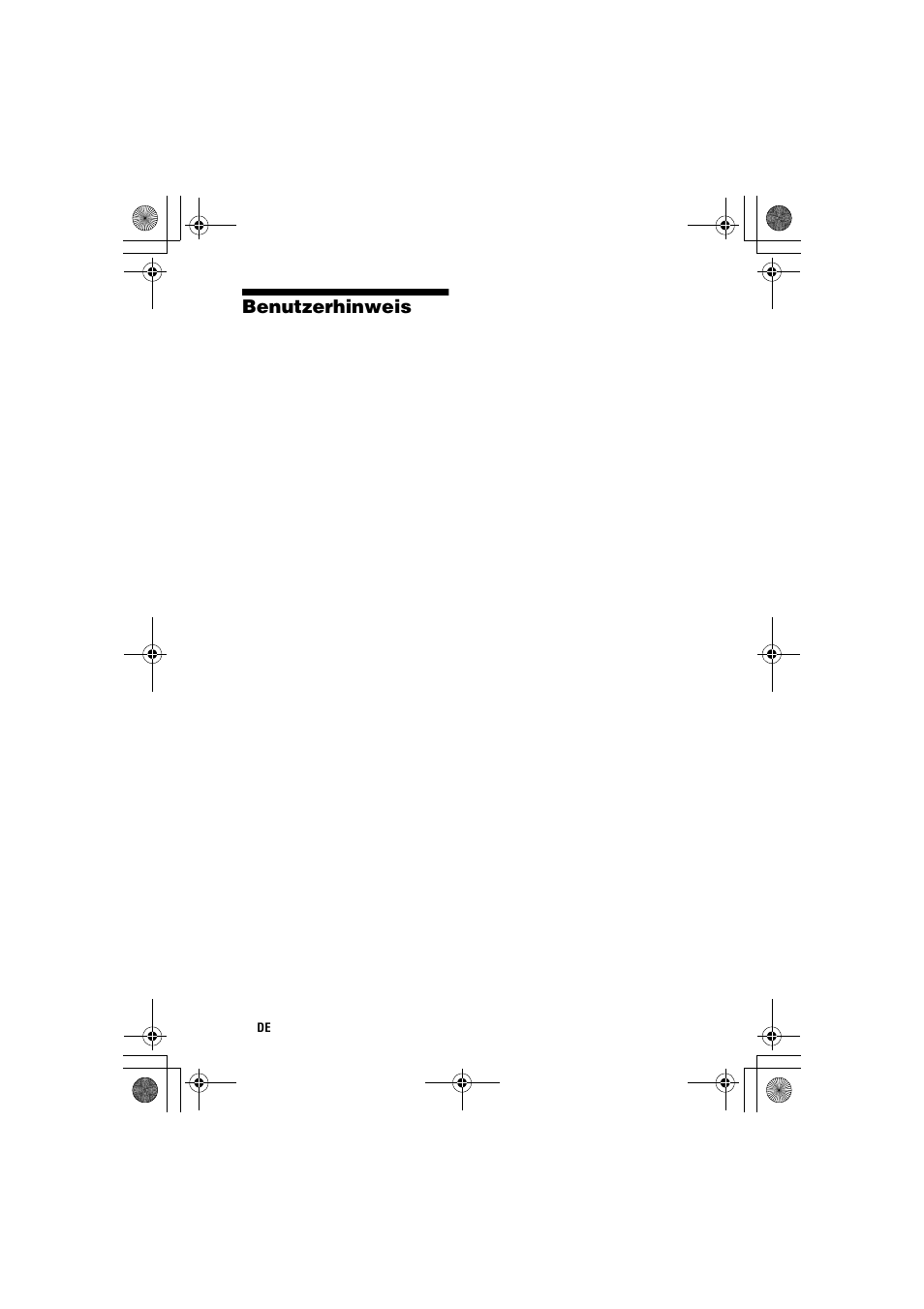 Benutzerhinweis | Sony MVC-CD1000 User Manual | Page 16 / 32