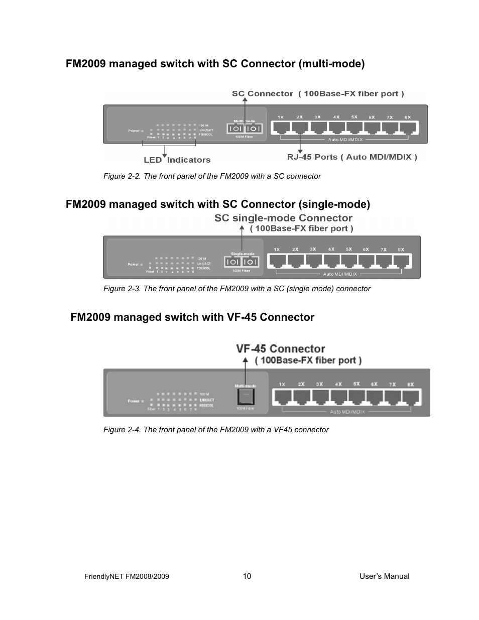 Asante Technologies FM2008/2009 User Manual | Page 10 / 86