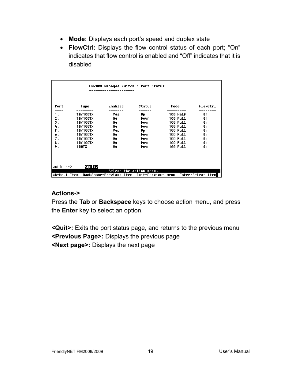 Asante Technologies FM2008/2009 User Manual | Page 19 / 86