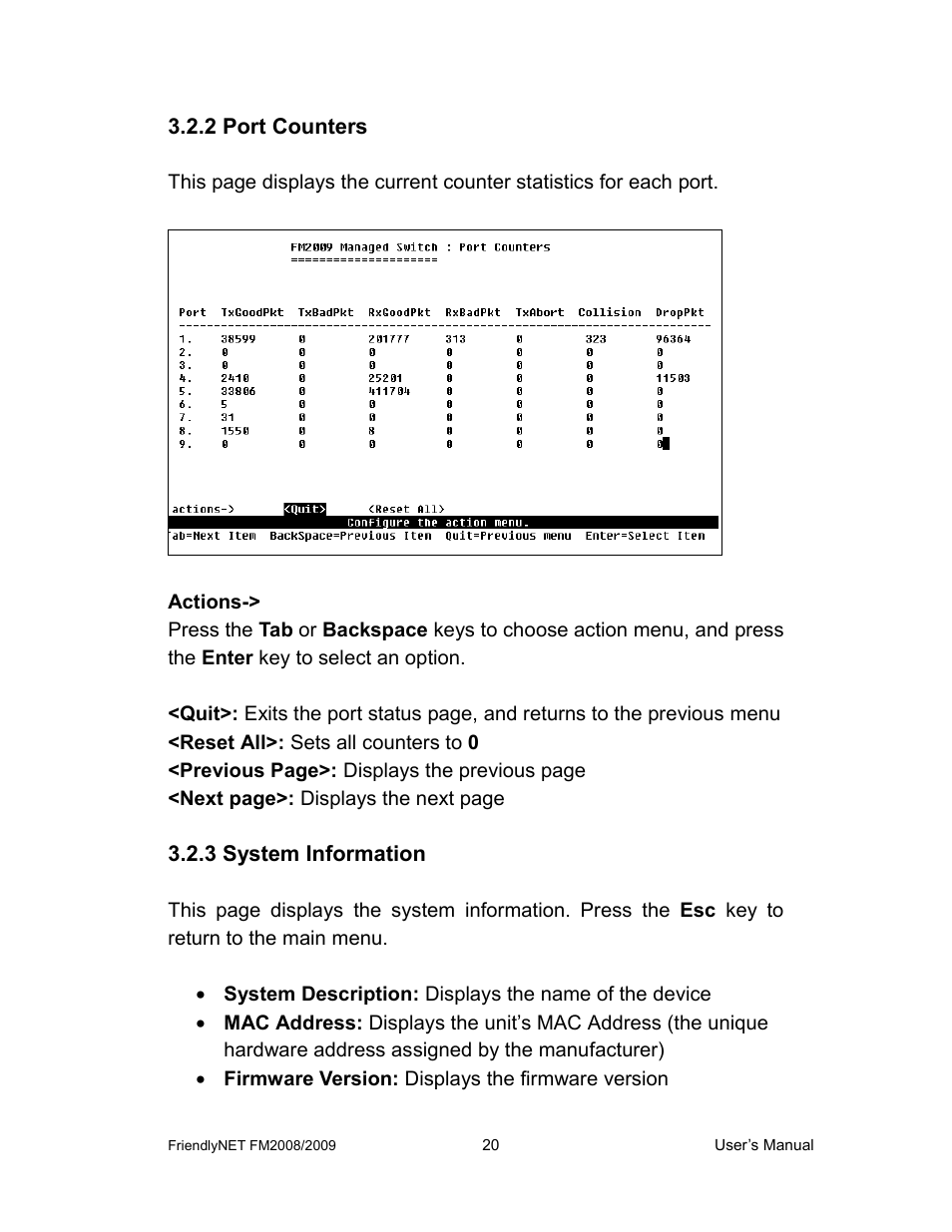 Asante Technologies FM2008/2009 User Manual | Page 20 / 86