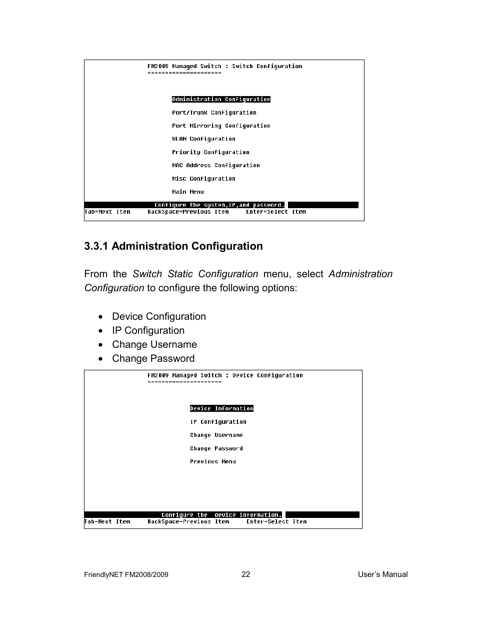 Asante Technologies FM2008/2009 User Manual | Page 22 / 86