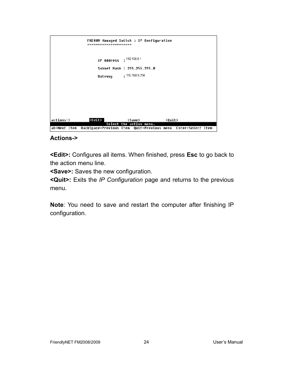 Asante Technologies FM2008/2009 User Manual | Page 24 / 86