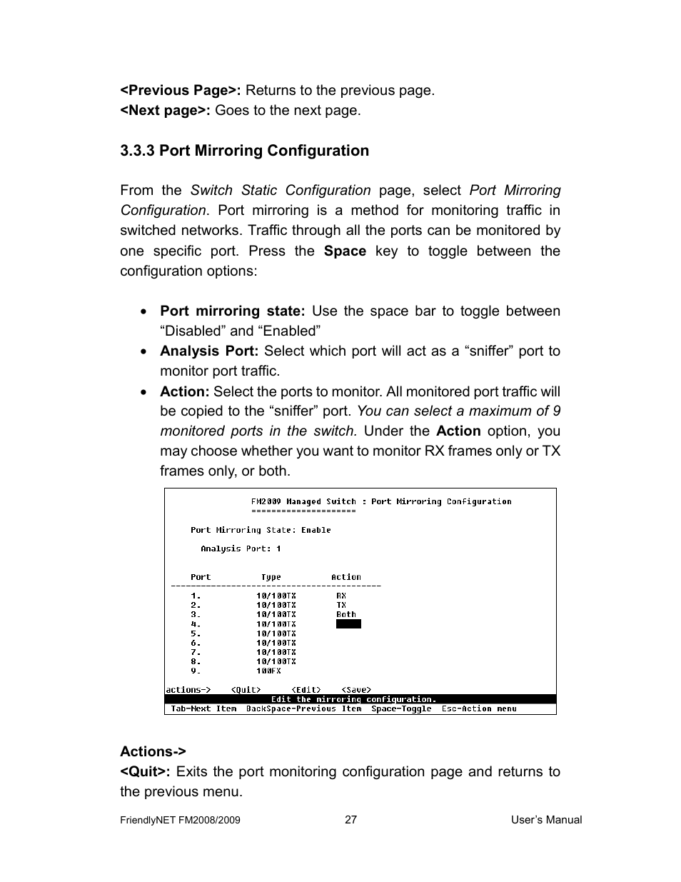 Asante Technologies FM2008/2009 User Manual | Page 27 / 86