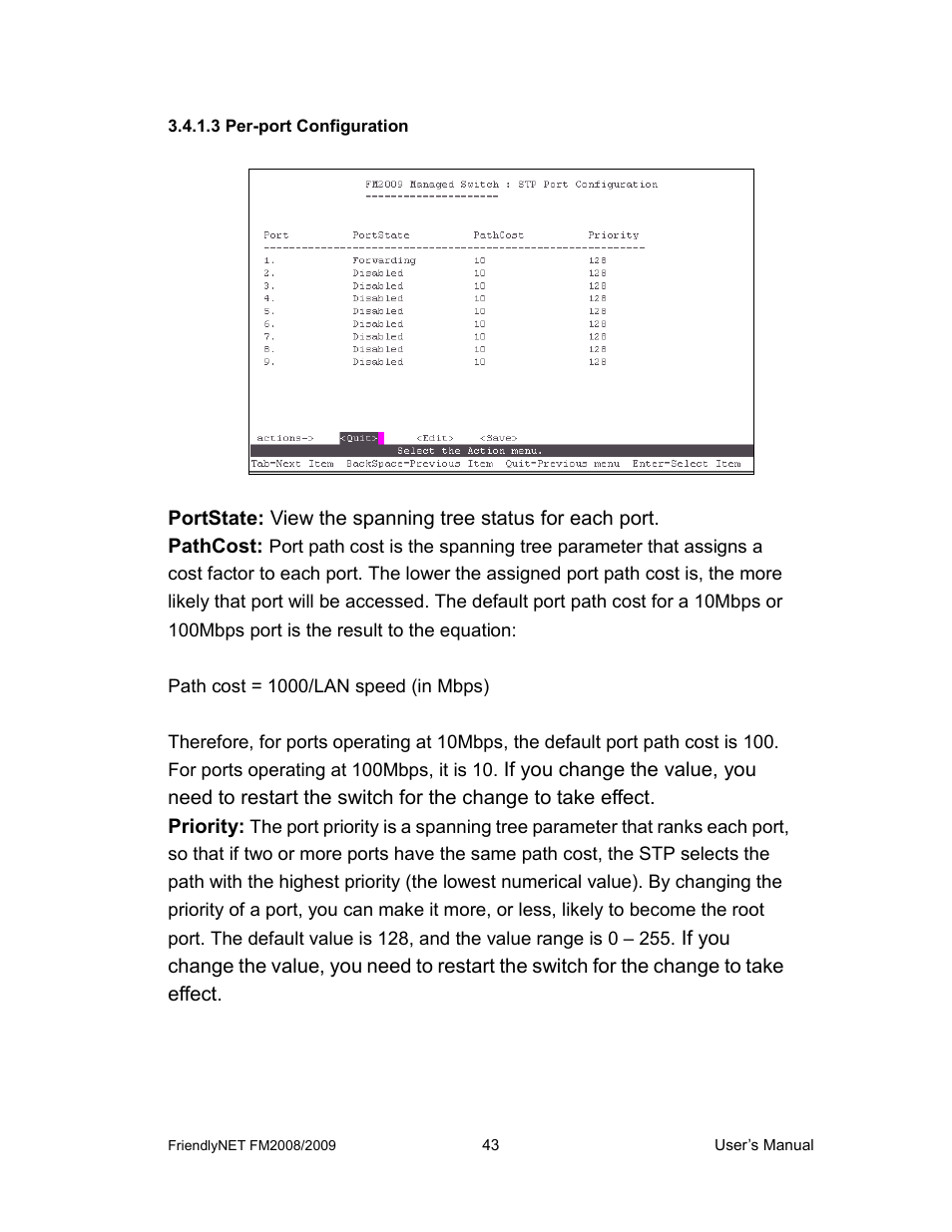 Asante Technologies FM2008/2009 User Manual | Page 43 / 86