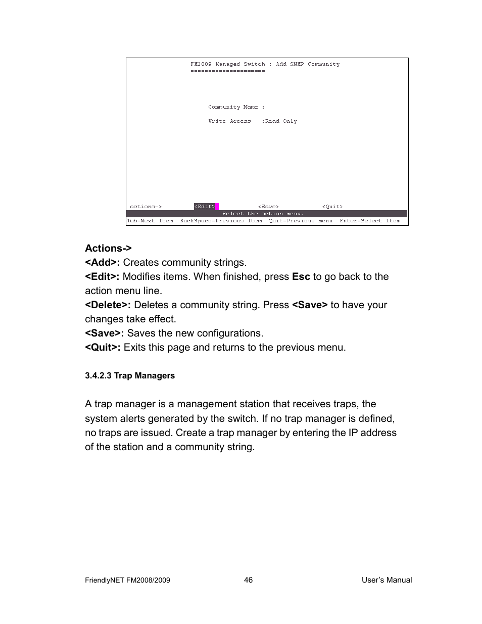 Asante Technologies FM2008/2009 User Manual | Page 46 / 86