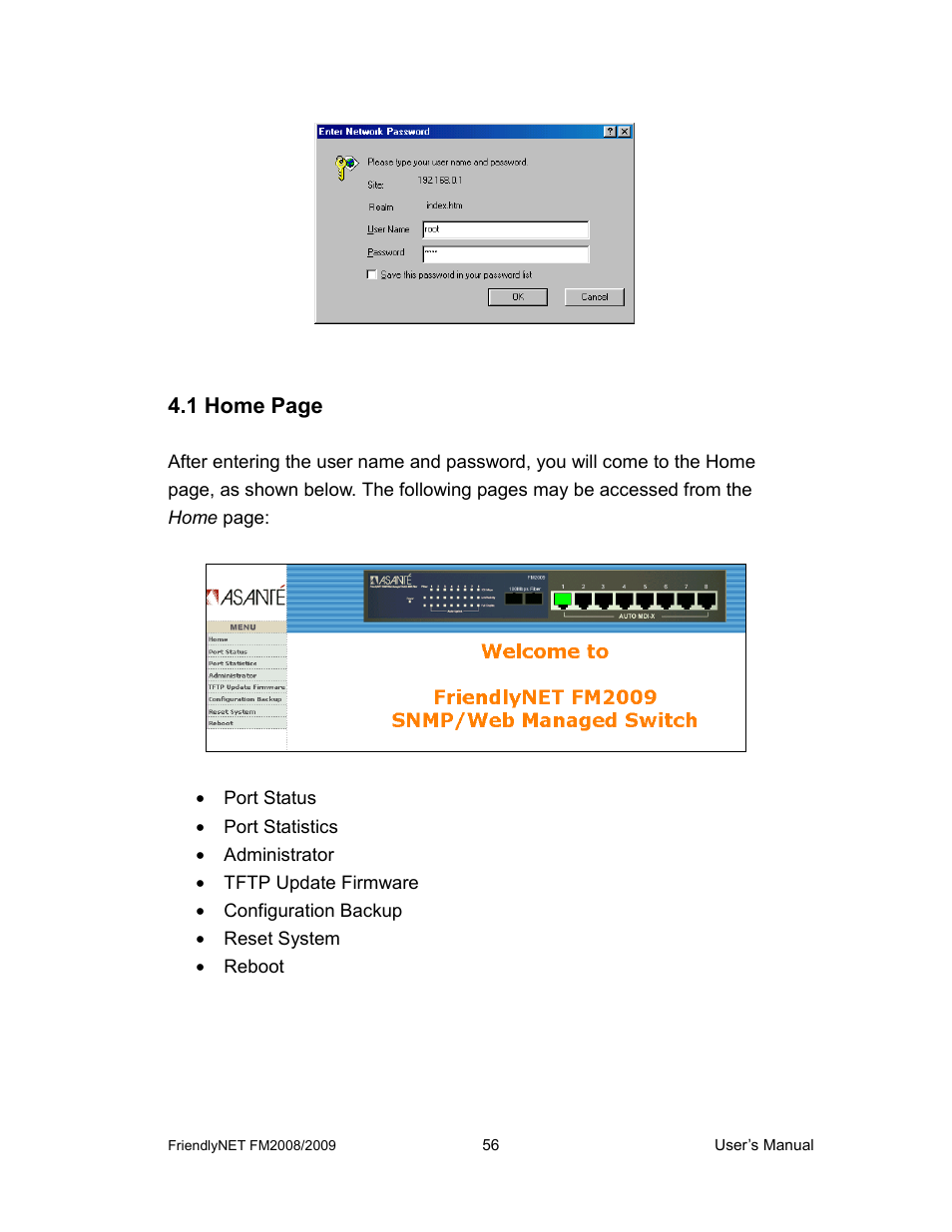 Asante Technologies FM2008/2009 User Manual | Page 56 / 86