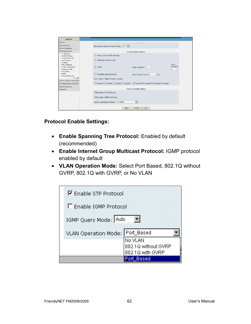 Asante Technologies FM2008/2009 User Manual | Page 62 / 86