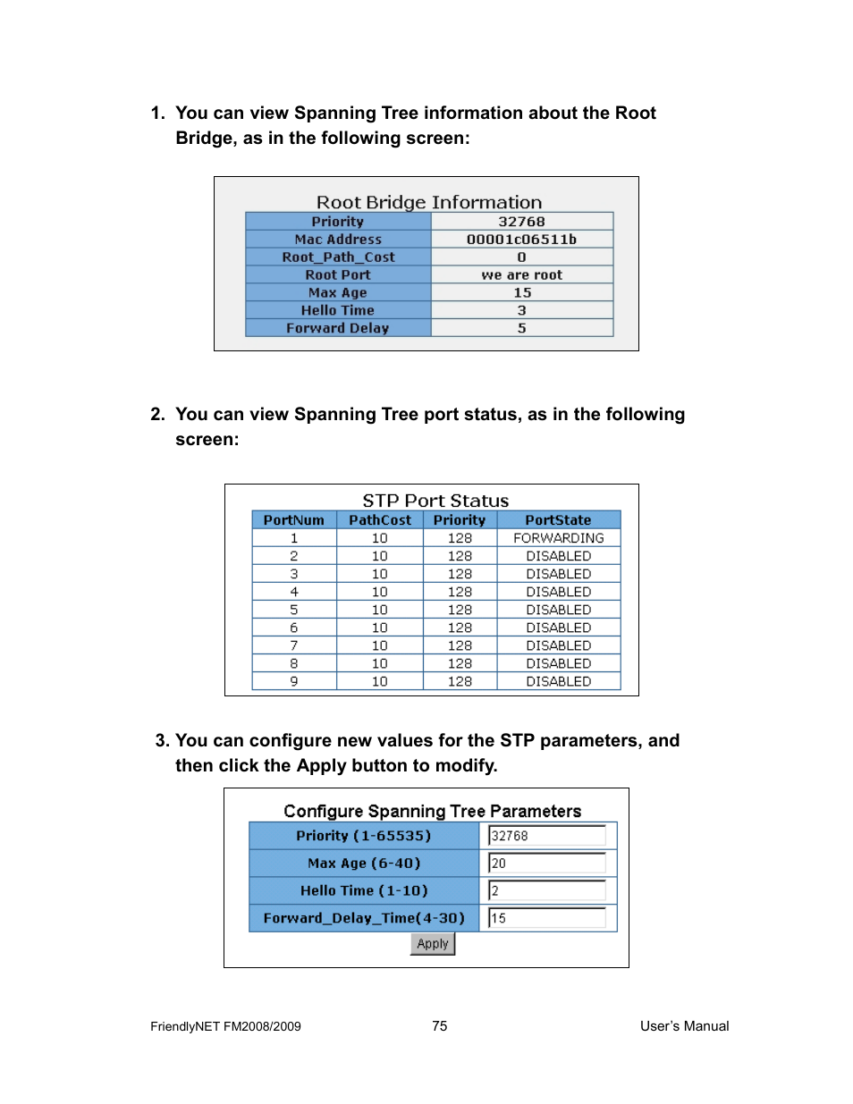 Asante Technologies FM2008/2009 User Manual | Page 75 / 86