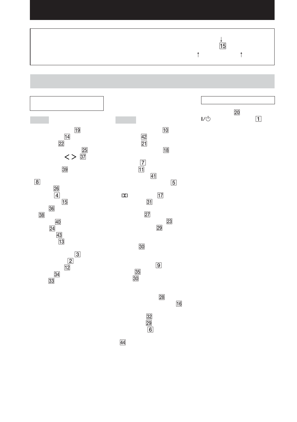 Hoofdapparaat, Overzicht bedieningsorganen en verwijzingspagina’s | Sony STR-VA333ES User Manual | Page 208 / 276