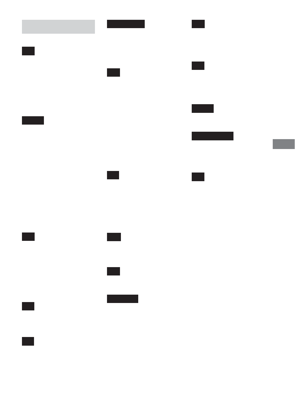 Index | Sony STR-VA333ES User Manual | Page 273 / 276