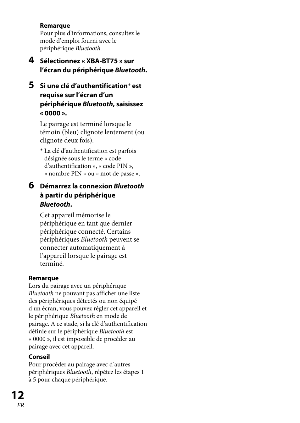 Sony XBA-BT75 User Manual | Page 38 / 132