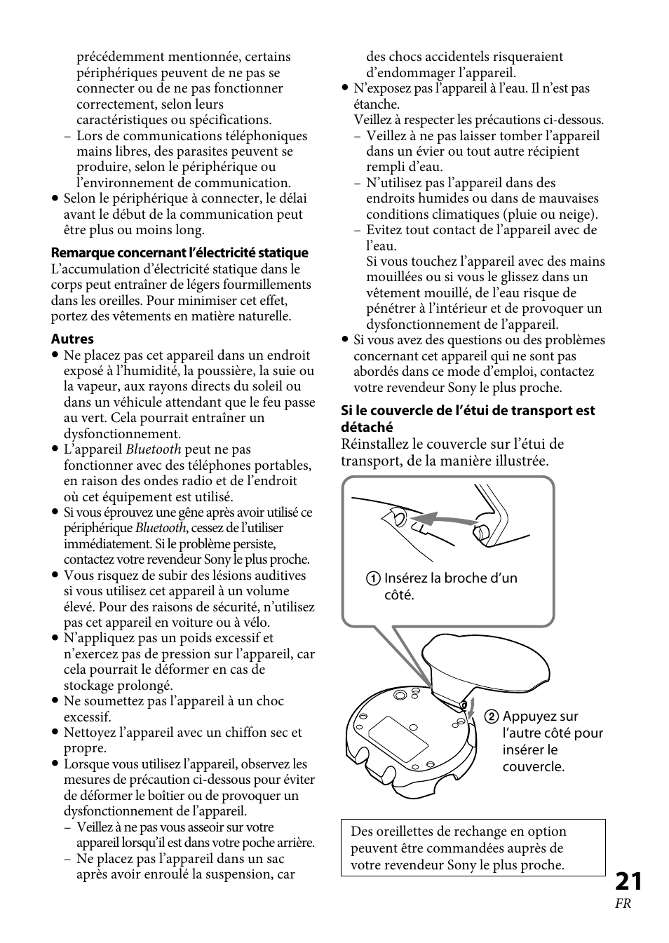 Sony XBA-BT75 User Manual | Page 47 / 132