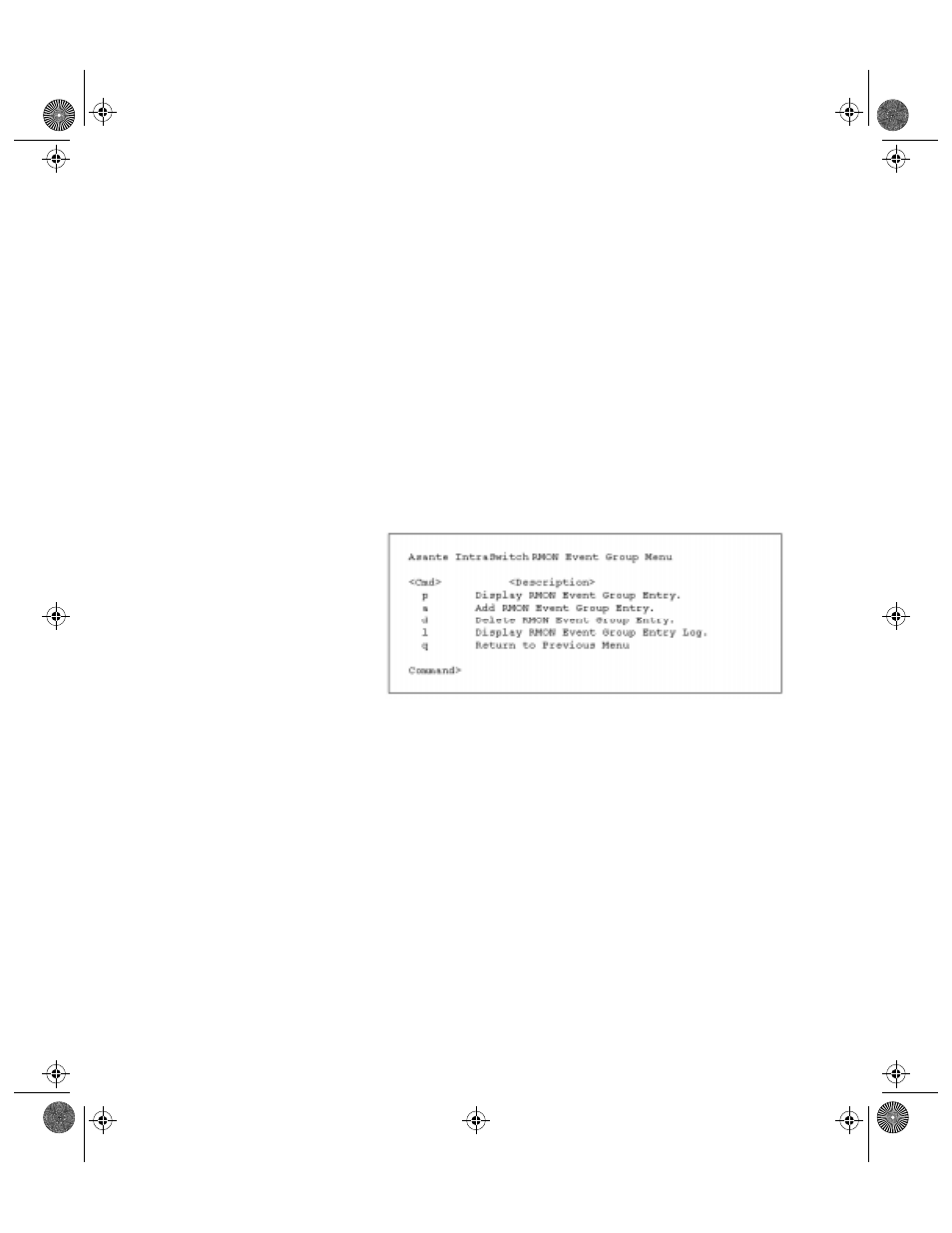 Rmon event group -15 | Asante Technologies 5212 User Manual | Page 113 / 146