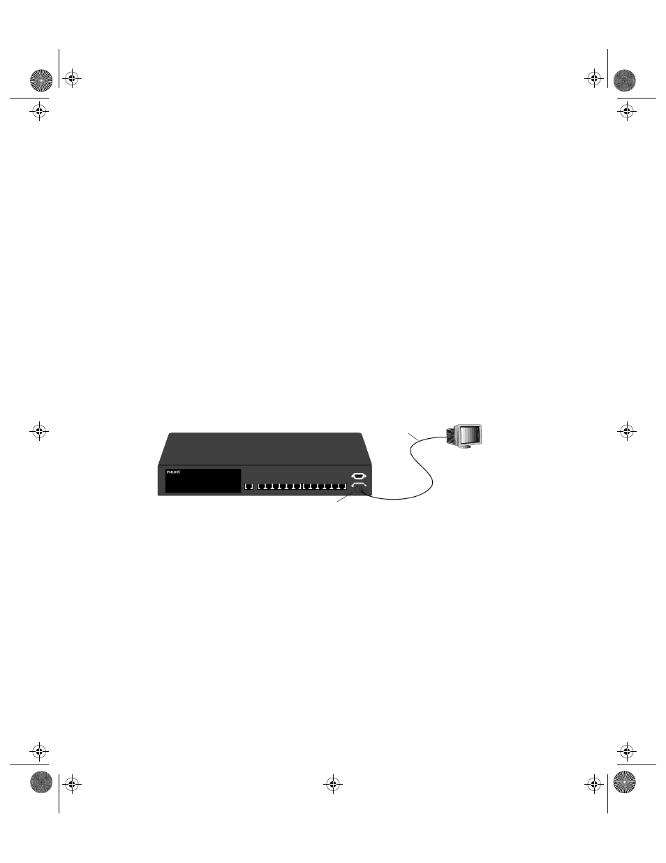 Out-of-band management, Out-of-band management -4, Setting up for management page 4-4 | Figure 4-2 connecting to the console port | Asante Technologies 5212 User Manual | Page 46 / 146