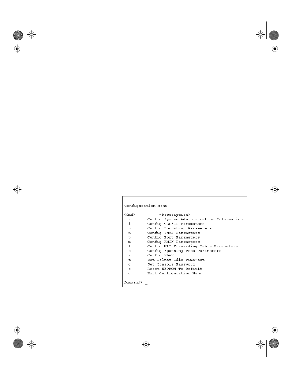 Configuration menu, Logging into the configuration menu, Configuration menu -7 | Logging into the configuration menu -7 | Asante Technologies 5212 User Manual | Page 57 / 146