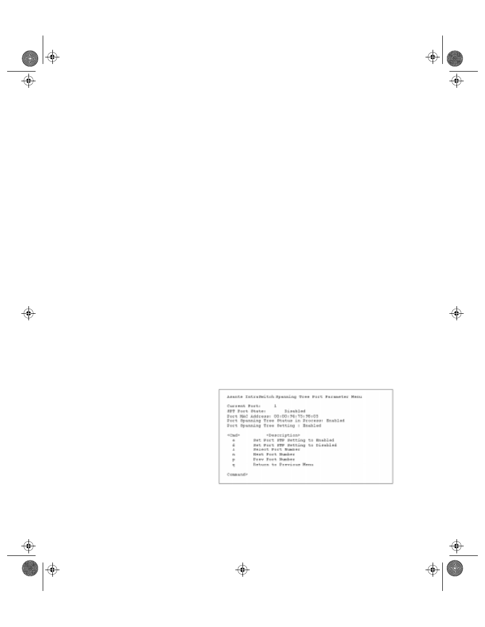 Enabling/disabling spanning tree on all ports -31, Enabling/disabling spanning tree on all, Enabling/disabling spanning tree on a sin | Asante Technologies 5212 User Manual | Page 81 / 146