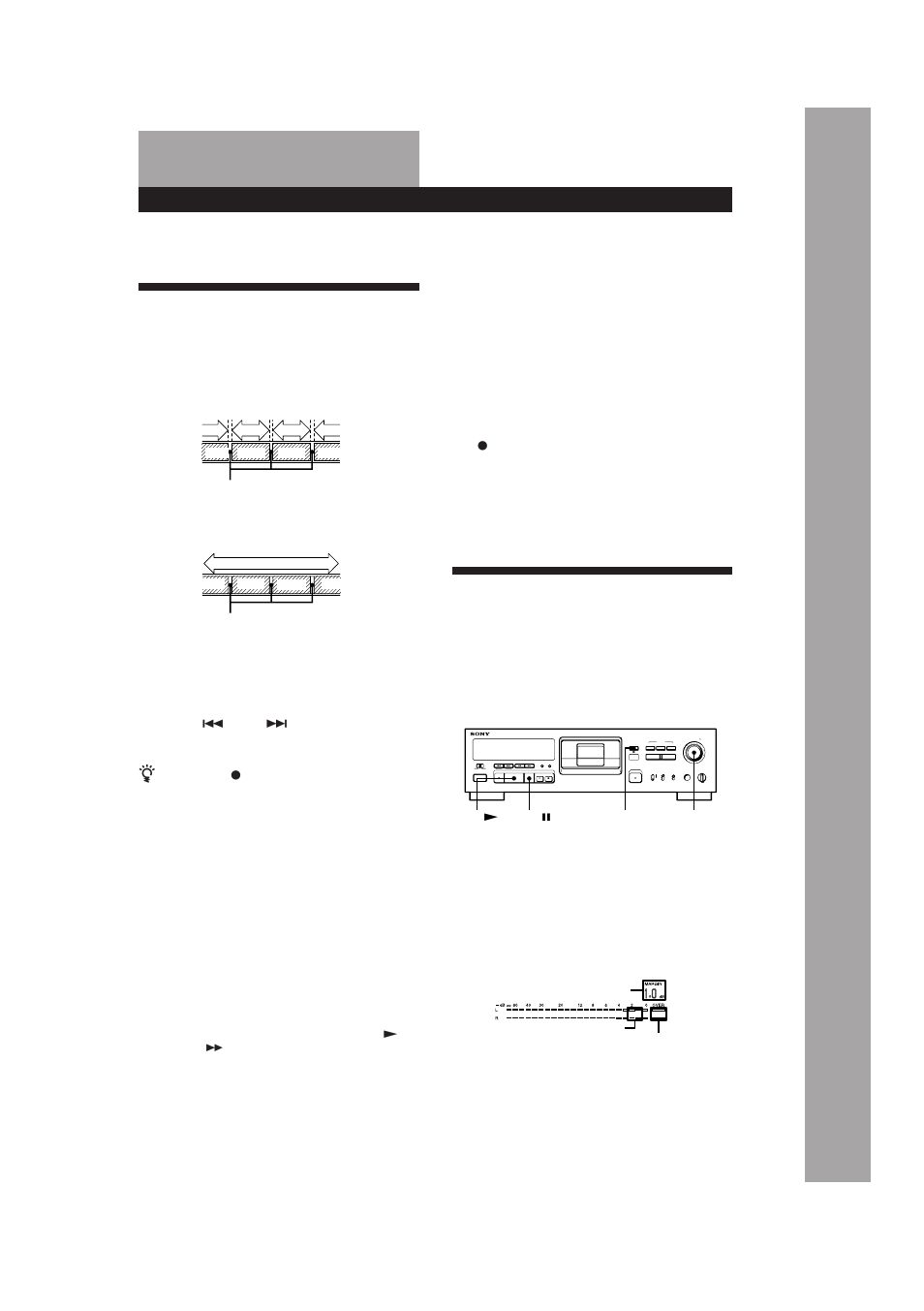 Wissenswertes zur aufnahme | Sony DTC-A6 User Manual | Page 48 / 62