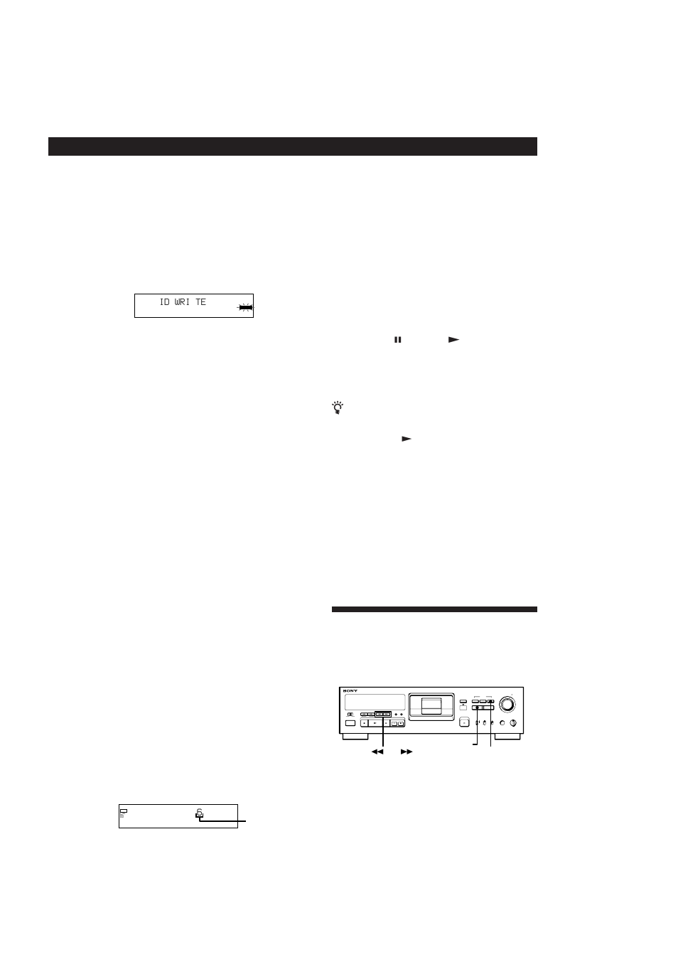 Setzen von startcodes während der wiedergabe | Sony DTC-A6 User Manual | Page 54 / 62