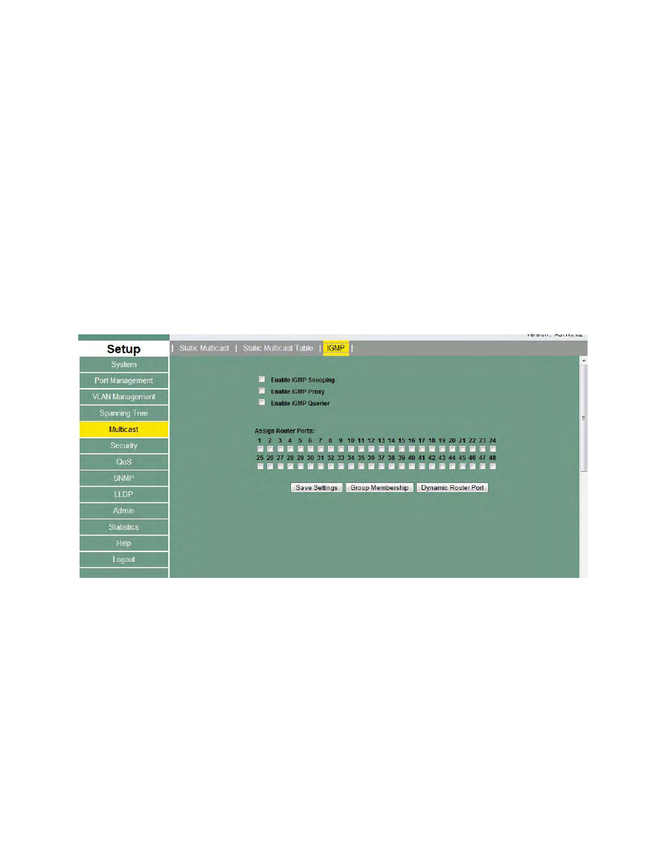 Igmp | Asante Technologies INTRACORE 3724PWR User Manual | Page 89 / 154