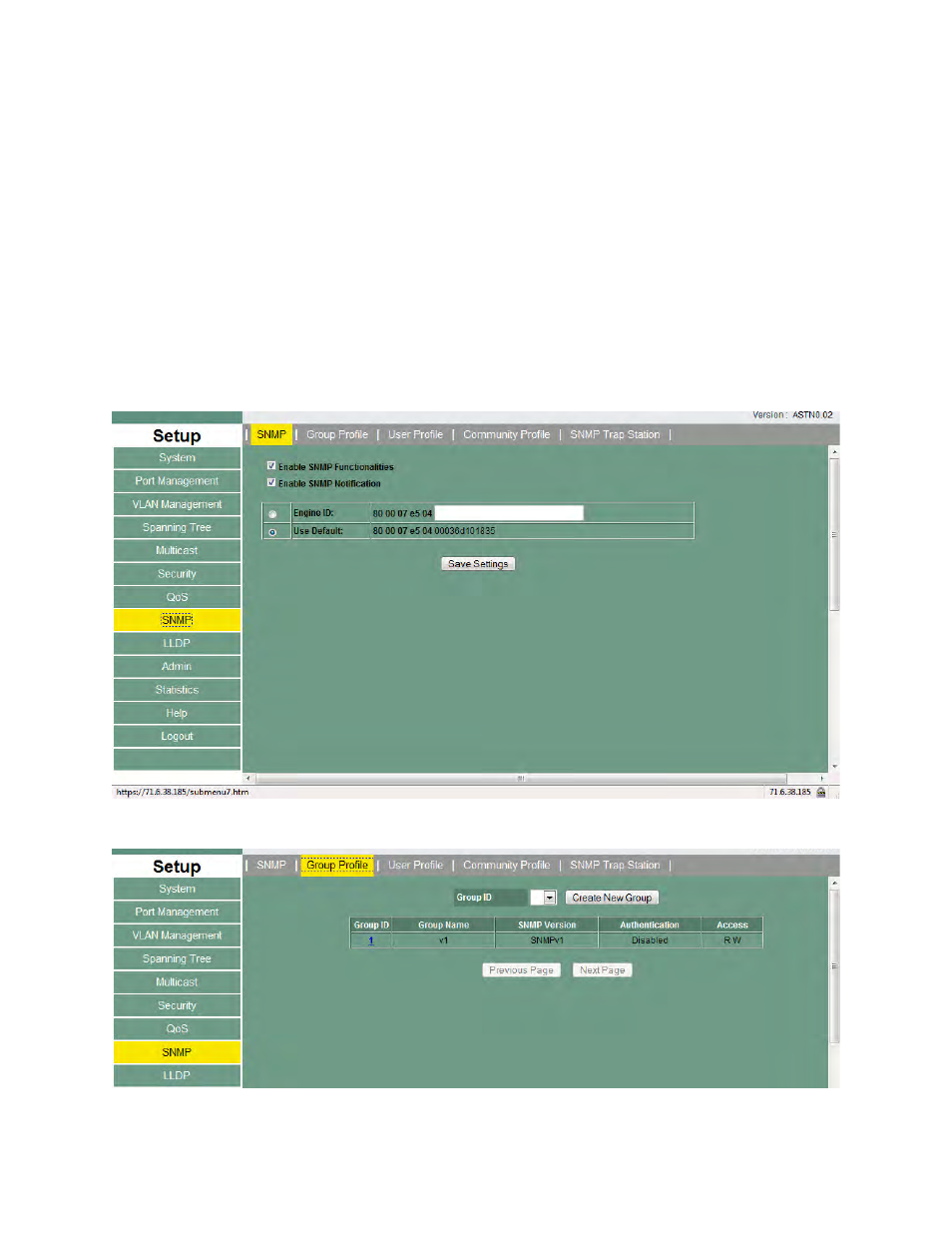 9 snmp | Asante Technologies INTRACORE 3724PWR User Manual | Page 99 / 154