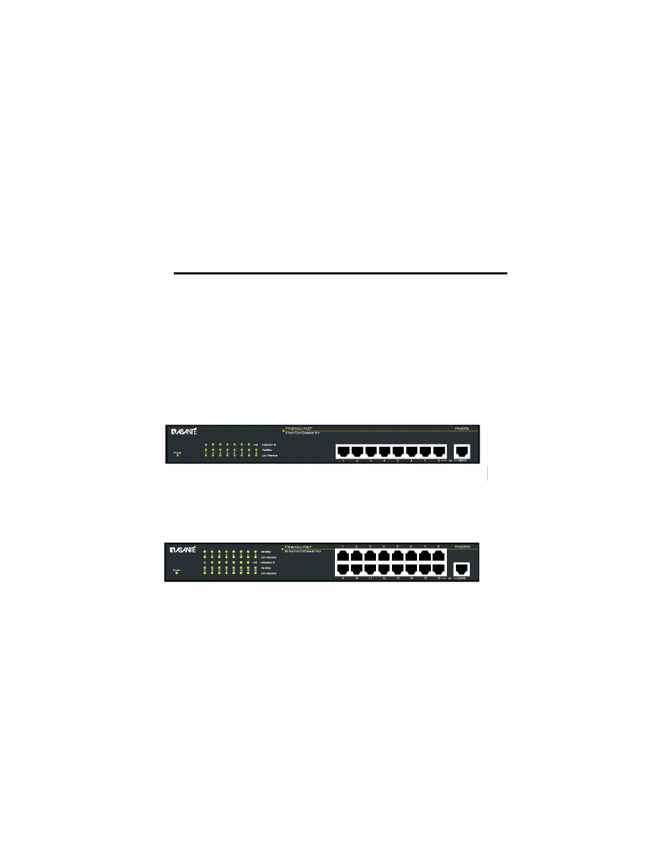 Introduction | Asante Technologies FH100TX8 User Manual | Page 4 / 19