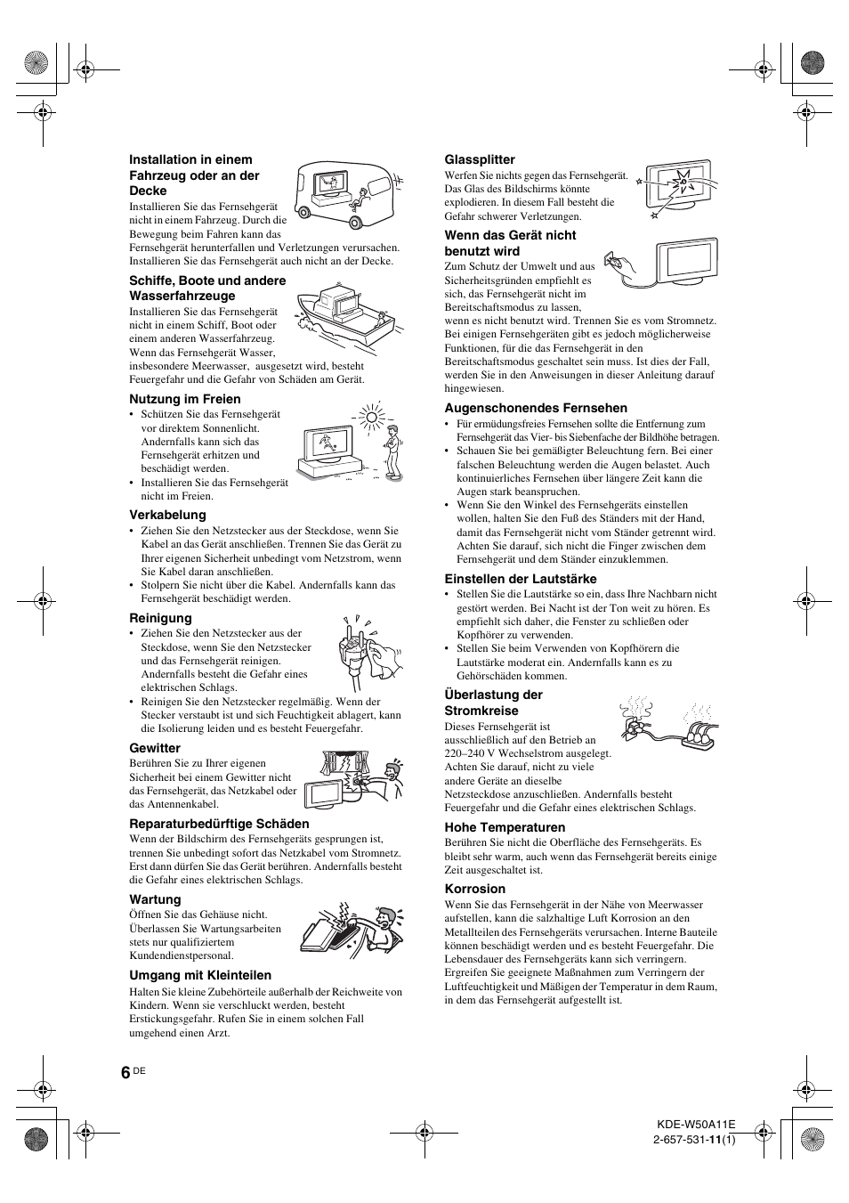 Sony KDE-W50A11E User Manual | Page 100 / 194
