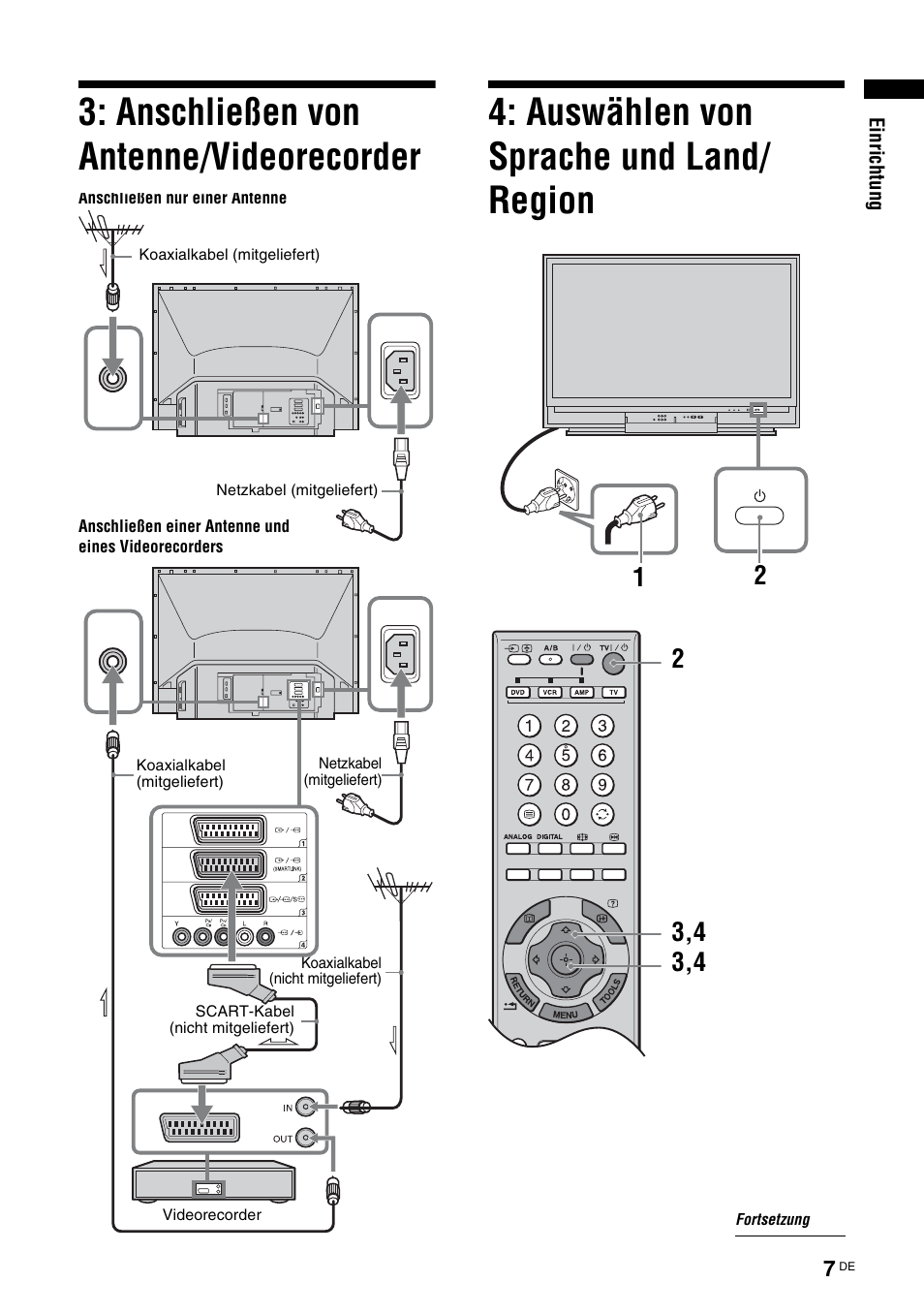 Sony KDS-70R2000 User Manual | Page 121 / 240