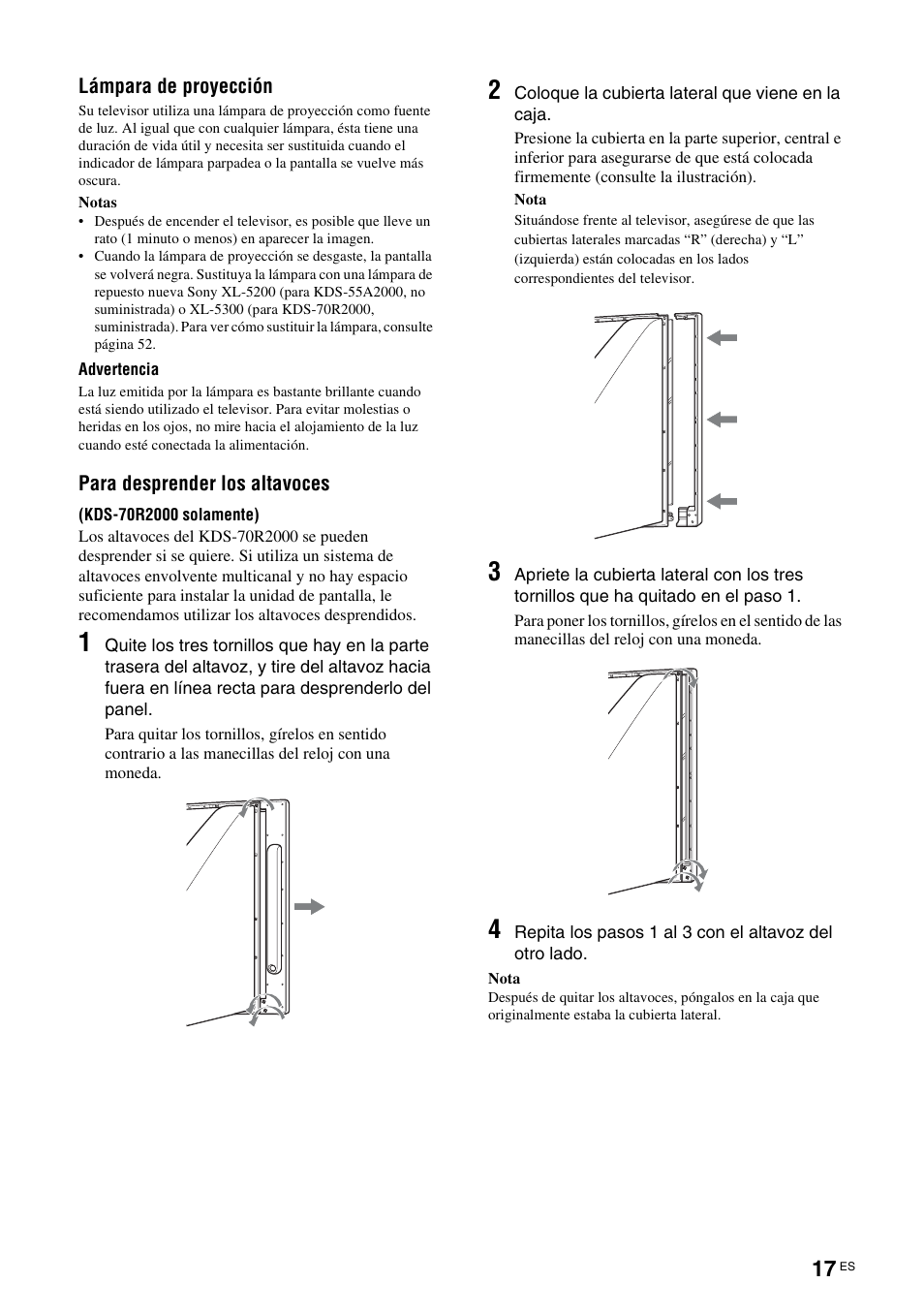 Sony KDS-70R2000 User Manual | Page 193 / 240