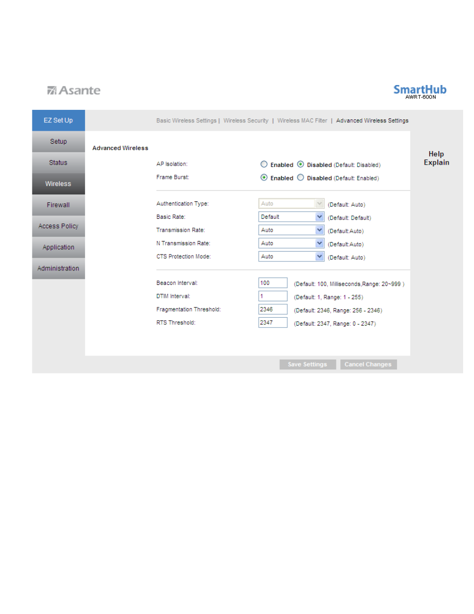Asante Technologies AWRT-600N User Manual | Page 31 / 61